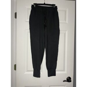 Fabletics Activewear jogger sweatpants dark gray small
